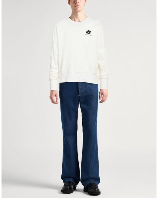 Lardini White Sweatshirt Cotton for men