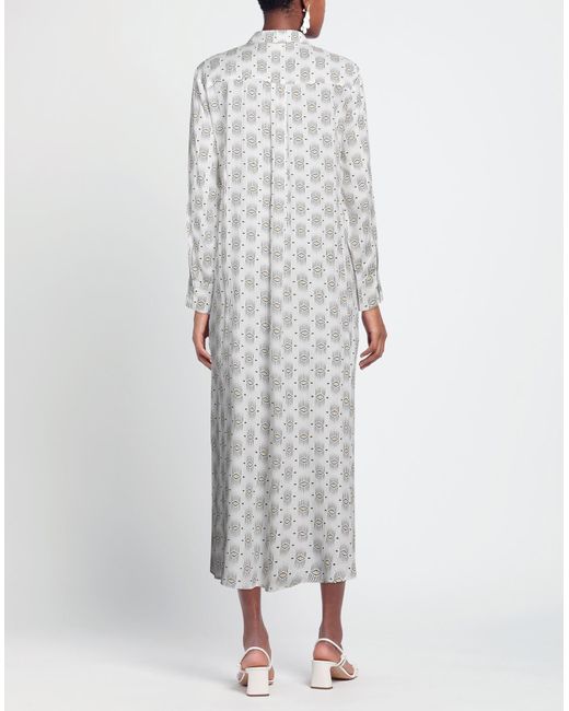 Anonyme Designers Gray Maxi Dress