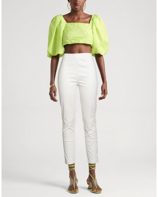 Ballantyne White Trouser