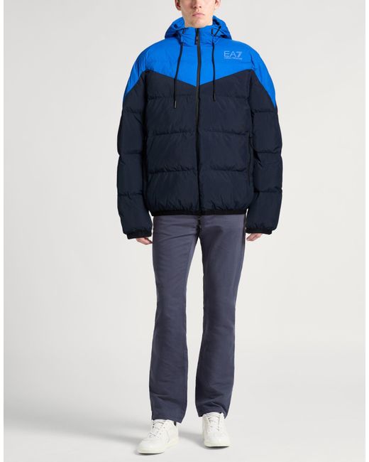 EA7 Blue Puffer for men