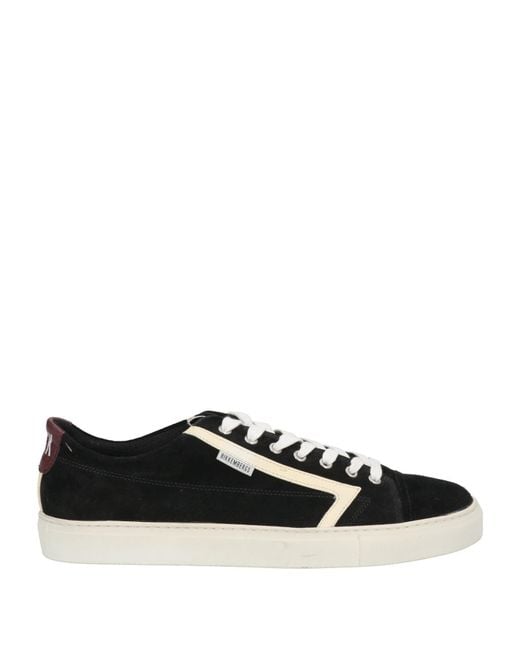 Bikkembergs Black Sneakers Leather for men