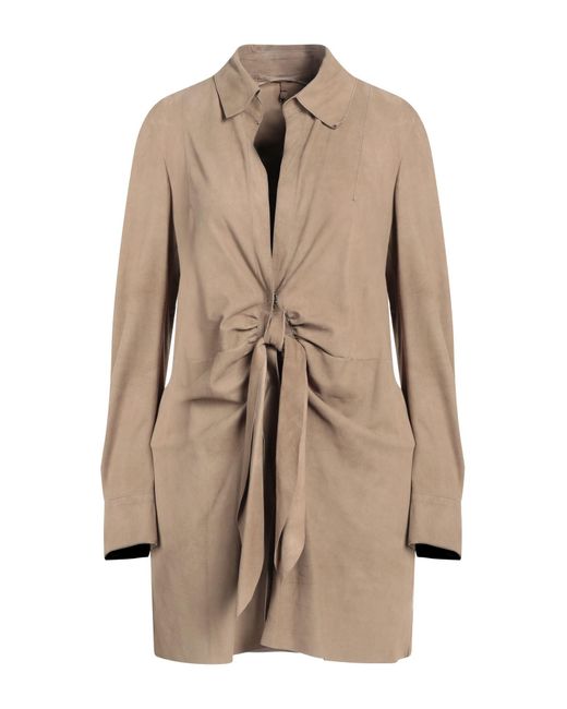 Salvatore Santoro Natural Overcoat & Trench Coat