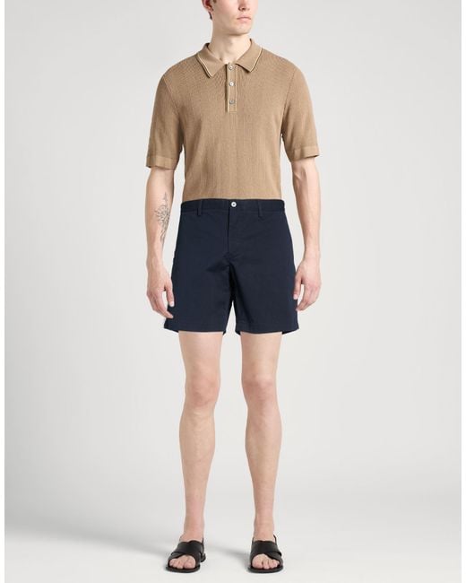 Theory Blue Shorts & Bermuda Shorts Cotton for men
