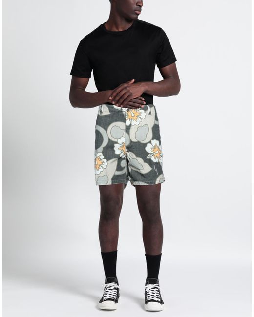 ERL Gray Shorts & Bermuda Shorts for men