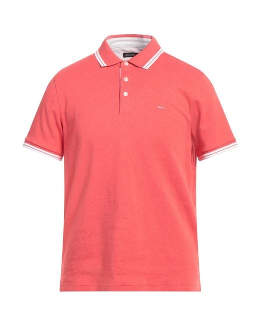 Michael Kors Pink Polo Shirt for men