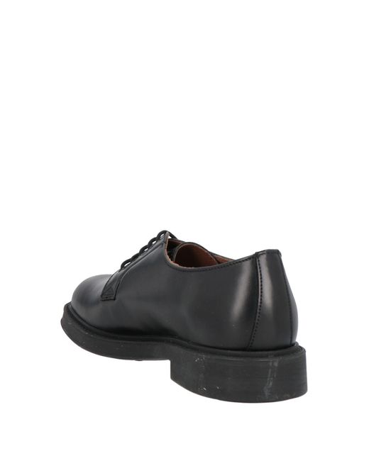 Frau Black Lace-up Shoes for men