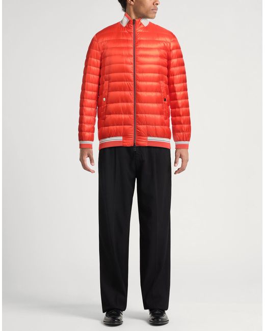 Herno Red Puffer for men