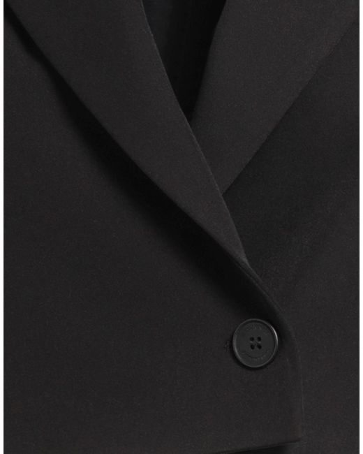 hinnominate Black Blazer Polyester, Elastane