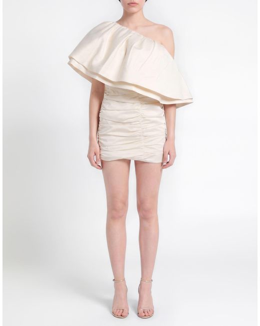 ROTATE BIRGER CHRISTENSEN White Mini Dress
