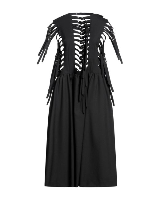 Noir Kei Ninomiya Black Midi Dress