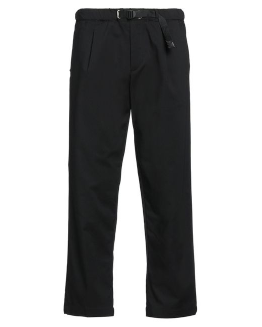 White Sand Black Trouser for men