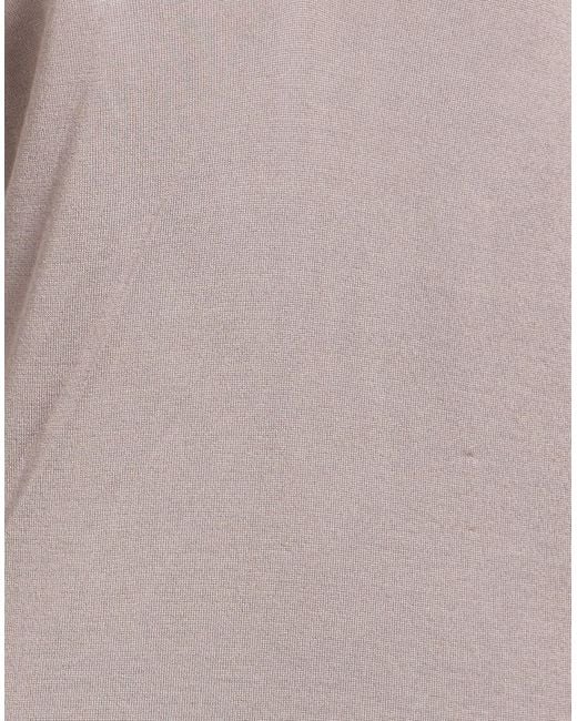 Malo Gray Sweater Cashmere, Silk