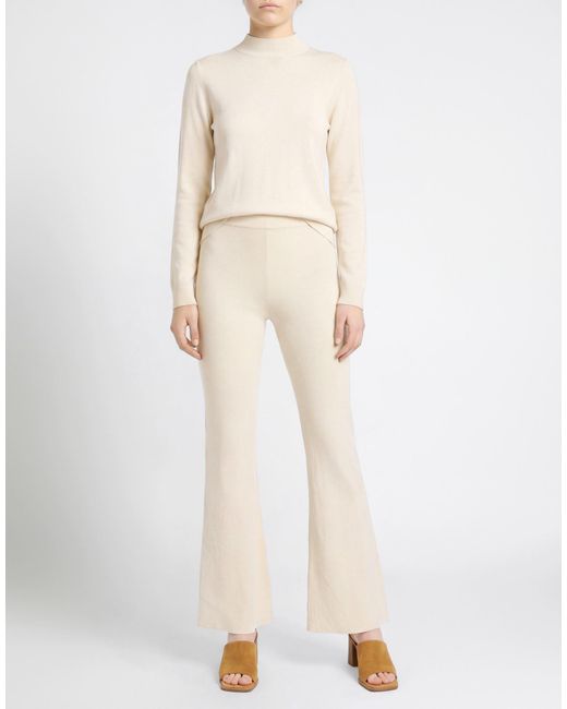 Roberto Collina Natural Pants Wool