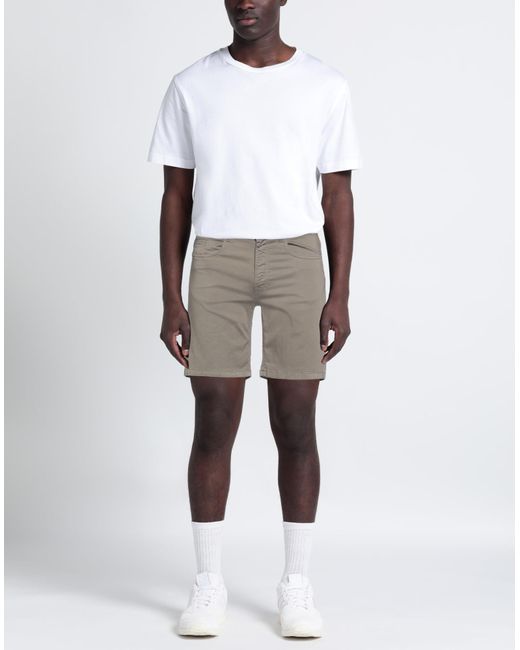 Bikkembergs Gray Shorts & Bermuda Shorts for men