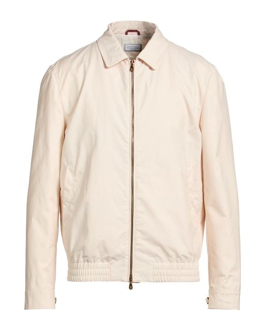 Brunello Cucinelli Natural Jackets for men