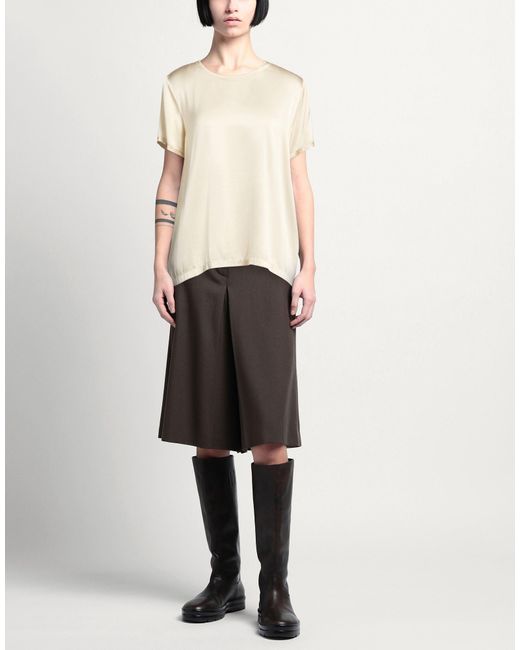 HER SHIRT HER DRESS Natural Tops