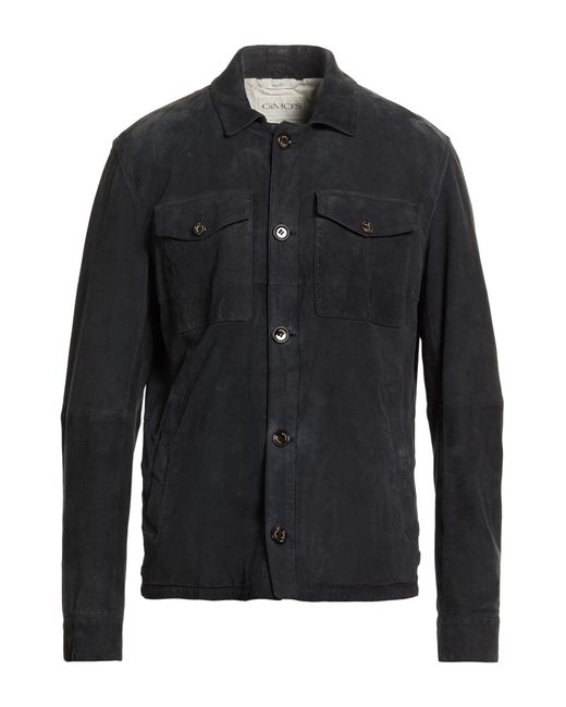 Gimo's Black Jacket Leather for men