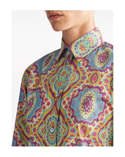 Camisa Etro de color Multicolor