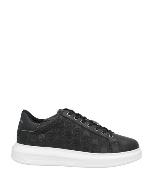 Karl Lagerfeld Black Sneakers for men