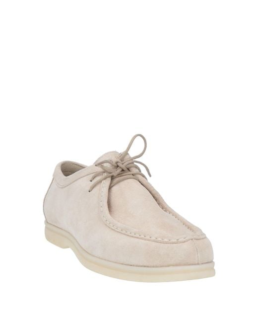 Cerruti 1881 White Lace-Up Shoes Cow Leather