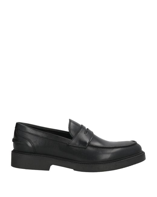 Calpierre Black Loafers for men