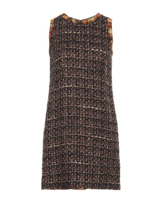 Dolce & Gabbana Brown Mini Dress