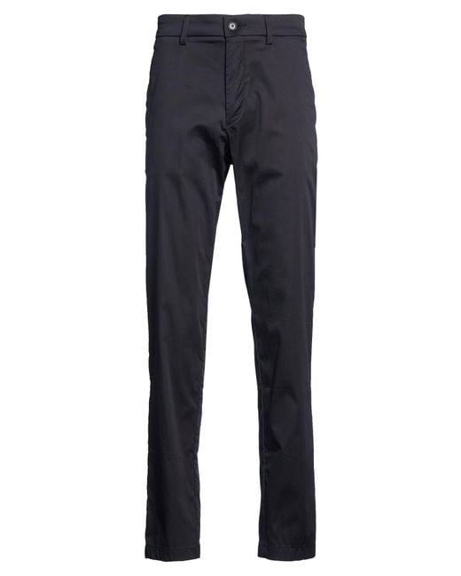 Boss Blue Pants Cotton, Polyamide, Elastane for men