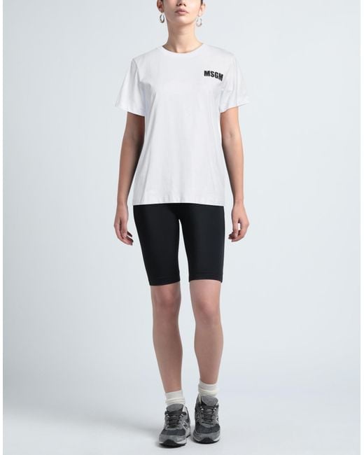 MSGM White T-shirt