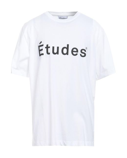 Etudes Studio White T-Shirt Organic Cotton for men