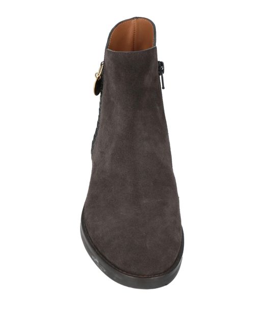 See By Chloé Brown Ankle Boots