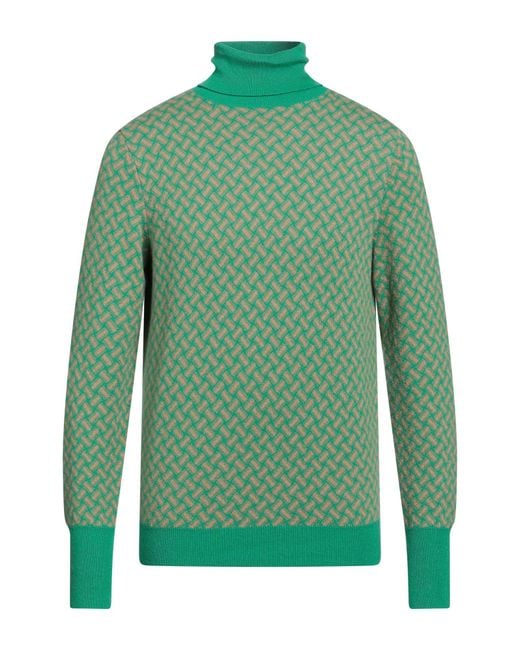 Drumohr Green Turtleneck for men