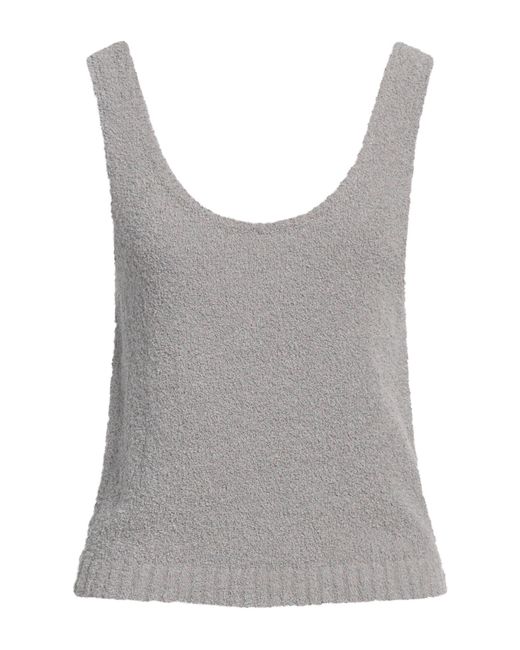 Top Oval Square de color Gray