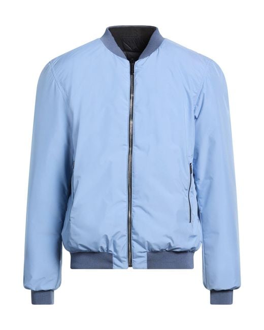 Moorer Blue Light Jacket Polyamide for men