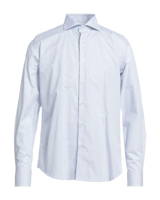 Ermanno Scervino Blue Shirt for men