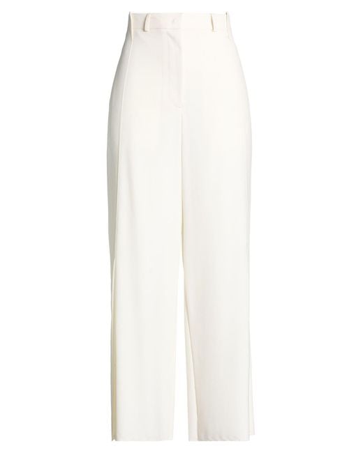 Low Classic White Pants