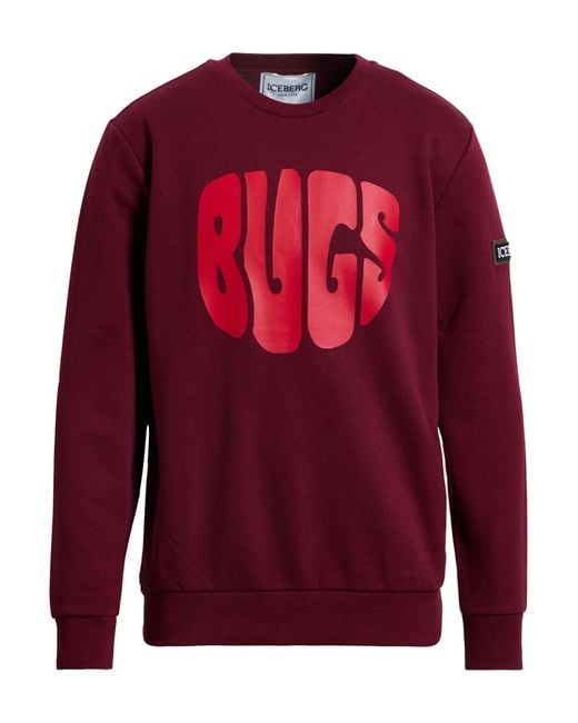 Iceberg Red Sweatshirts for men