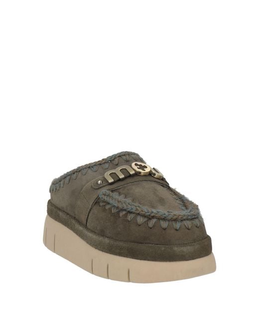 Mou Brown Mules & Clogs