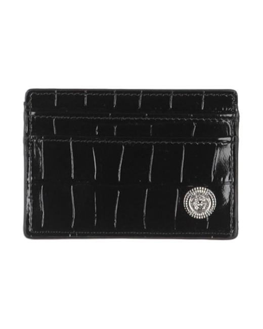 Versace Black Cardholder for men