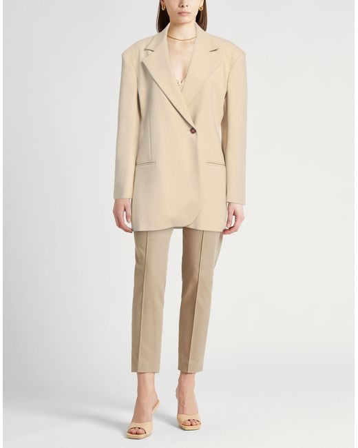 Alysi Natural Blazer Polyester, Viscose, Elastane