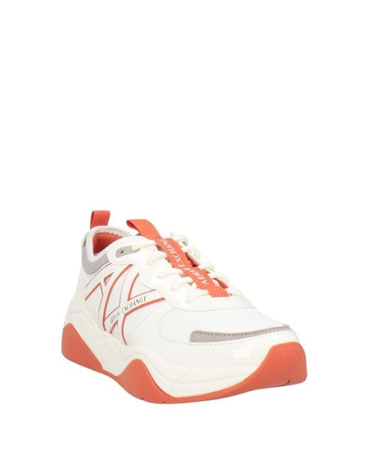 ARMANI EXCHANGE White Trainers