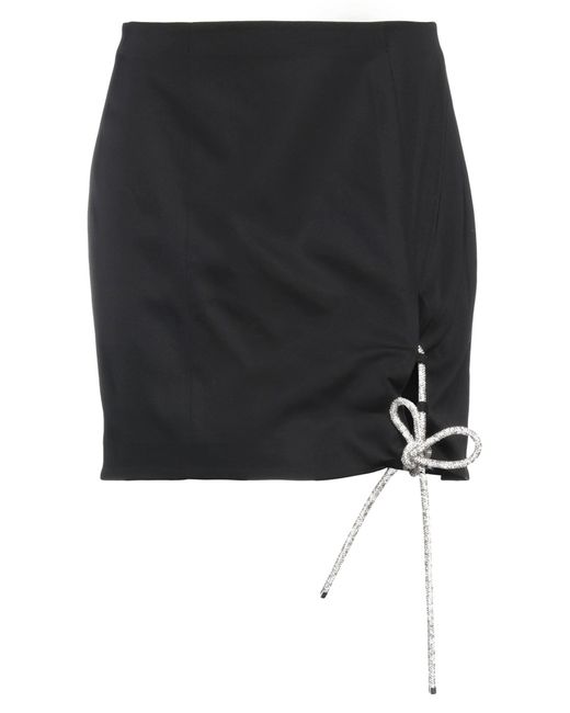 GIUSEPPE DI MORABITO Black Mini Skirt