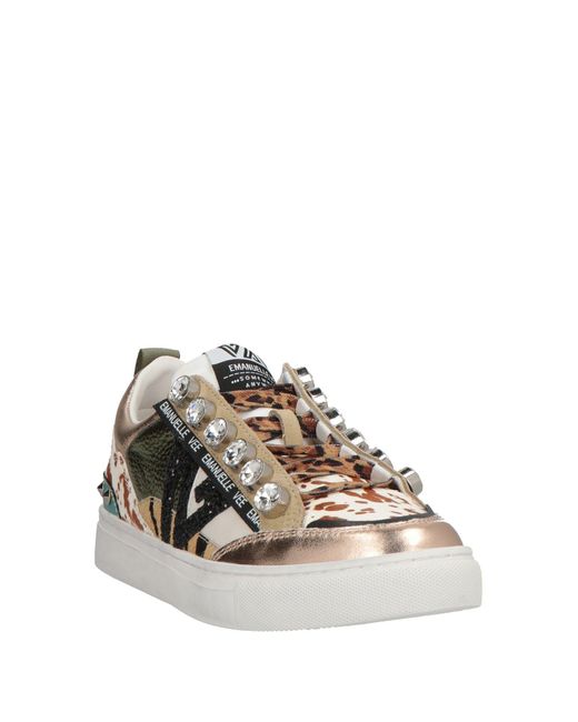 Emanuélle Vee Green Sneakers