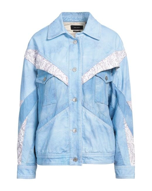 Isabel Marant Blue Denim Outerwear