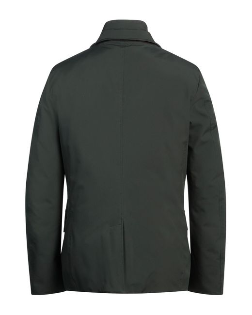Moorer Green Dark Puffer Polyamide, Polyester, Viscose for men