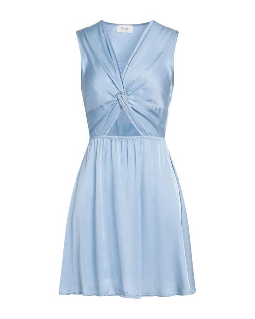 ViCOLO Blue Mini Dress