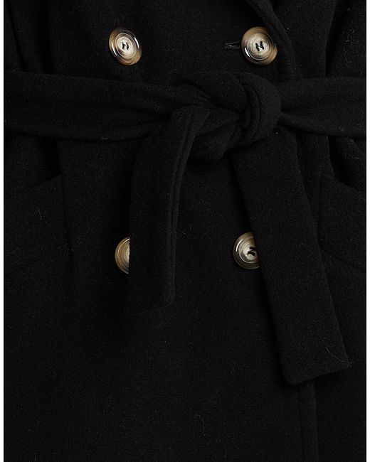 Ava Adore Black Coat Wool