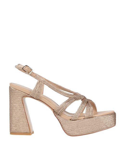 Emanuélle Vee Natural Sandals