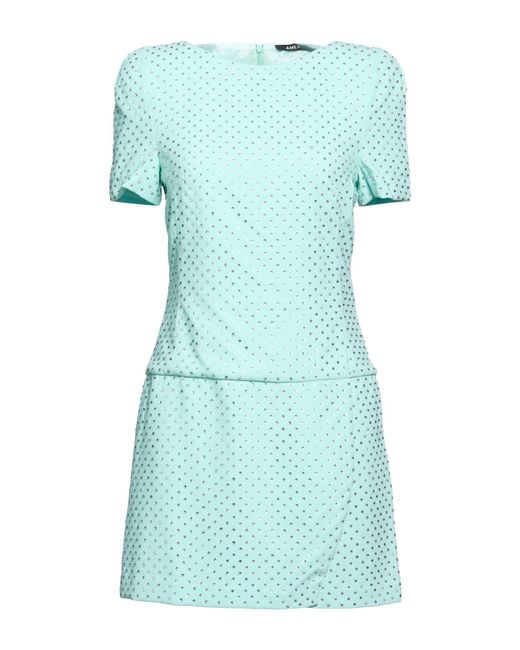 Amen Blue Mini Dress Polyester