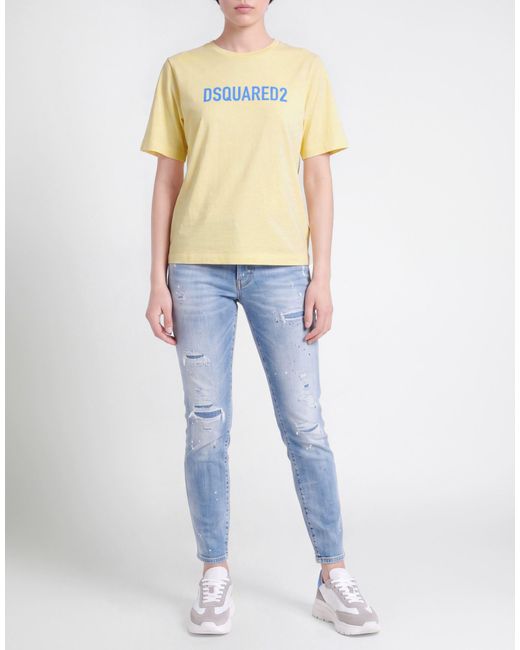Camiseta DSquared² de color Yellow