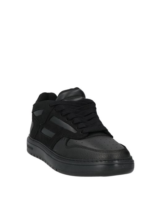 Represent Black Sneakers Leather for men